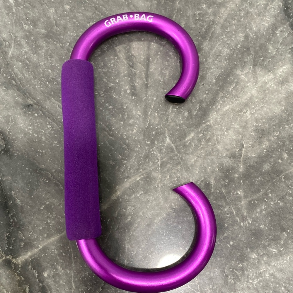 Purple Grab Bag Hook with Foam Grip